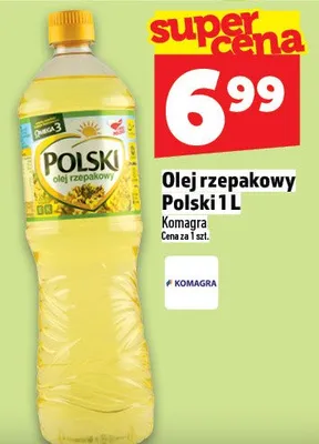 Olej rzepakowy promocja w TOPAZ