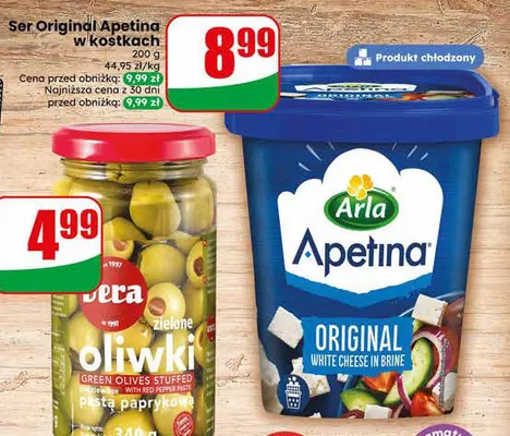 Ser Original Apetina w kostkach promocja w Dino