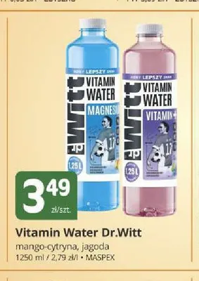 Napój Vitamin Water Dr.Witt mango-cytryna promocja w Marketvita
