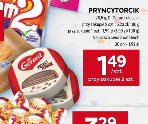 Pryncytorcik classic Dr Gerard promocja w Stokrotka