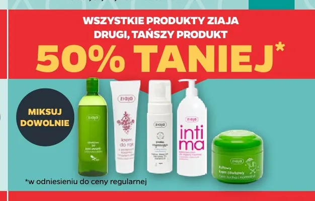 Produkty Ziaja promocja w Netto