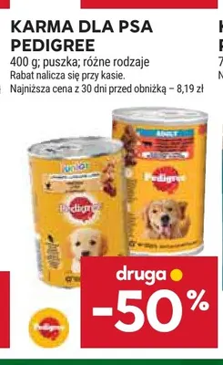Karma dla psa Pedigree promocja w Stokrotka