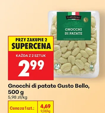 Gnocchi di patate promocja w Biedronka