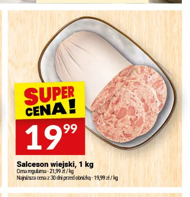 Salceson wiejski Białecki Wędzarnia promocja w Twój Market
