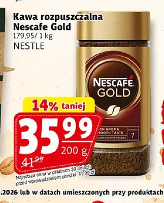 Kawa rozpuszczalna Nescafé Gold promocja w Prim Market