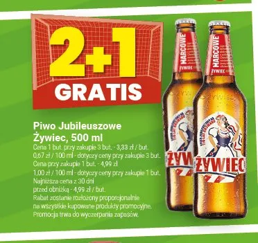Piwo Żywiec Jubileuszowe promocja w Twój Market