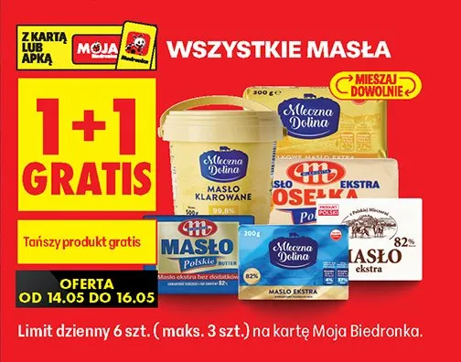 Masło promocja w Biedronka