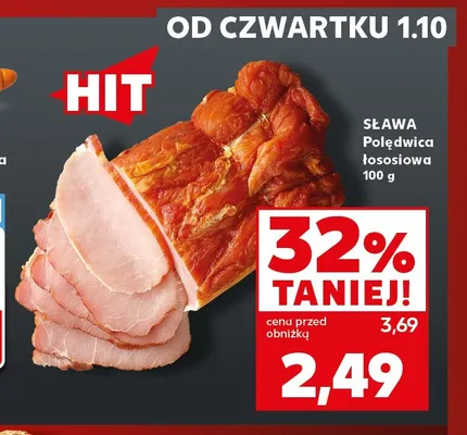 Polędwica łososiowa Sława promocja w Kaufland
