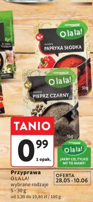 Papryka słodka mielona O la la! promocja w Intermarche