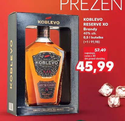 Brandy Koblevo Reserve XO promocja w Kaufland