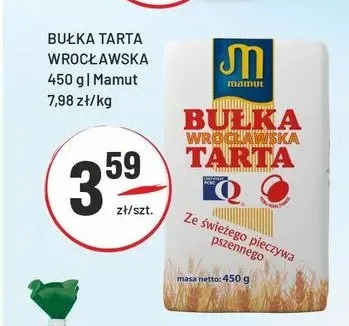 Bułka tarta wrocławska Mamut promocja