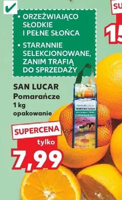 Pomarańcze promocja w Kaufland