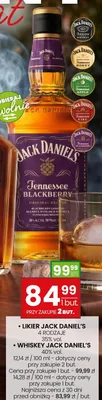 Whiskey Jack Daniel's 40% vol. promocja w Twój Market