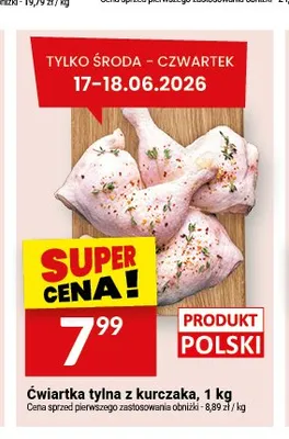 Ćwiartka tylna z kurczaka promocja w Twój Market