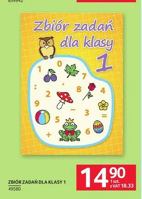 Książka Zbiór zadań dla klasy 1 promocja w Selgros