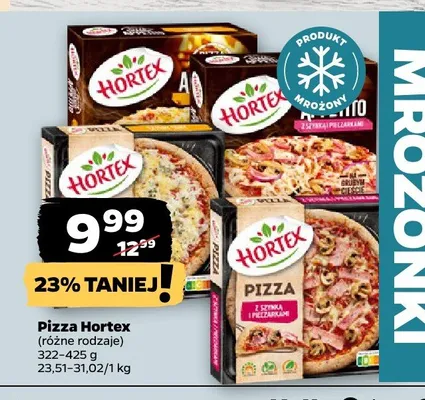 Pizza Hortex, różne rodzaje promocja w Netto