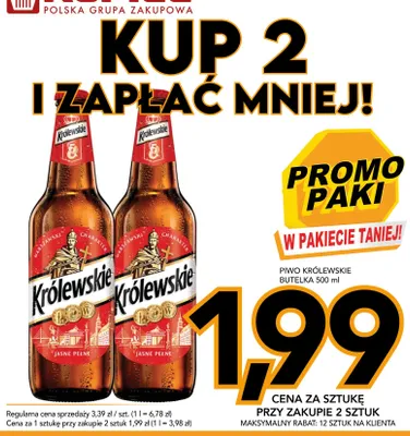 Piwo Królewskie promocja w Kupiec