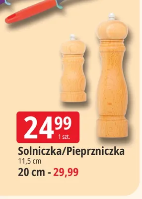 Solniczka/Pieprzniczka 20 cm promocja w Leclerc