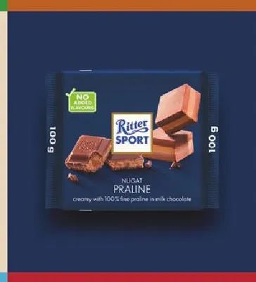 Czekolada Ritter Sport Nugat Praline promocja w Selgros
