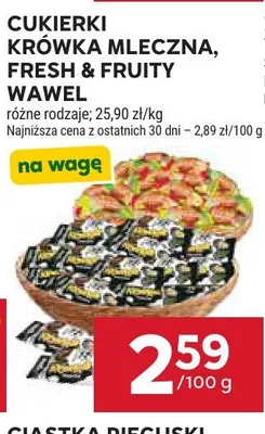 Galaretki Fresh & Fruity Wawel promocja w Stokrotka