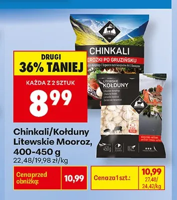Kołduny Litewskie Mooroz promocja w Biedronka