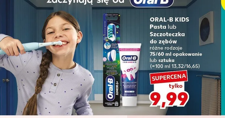 Szczoteczka do zębów Oral-B Kids promocja w Kaufland