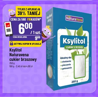 Ksylitol Naturavena cukier brzozowy promocja w POLOmarket