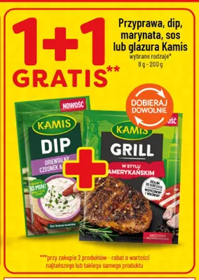 Dip orientalny czosnek & zioła Kamis promocja w POLOmarket