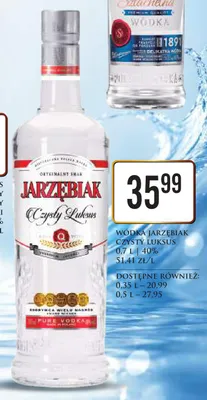 Wódka Jarzębiak Czysty Luksus promocja w Dino
