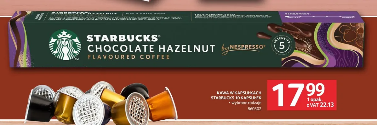 Kawa w kapsułkach Starbucks promocja w Selgros