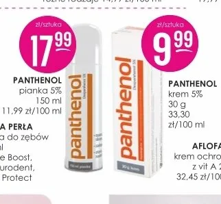 Pianka Panthenol 5% promocja w Drogerie Jasmin