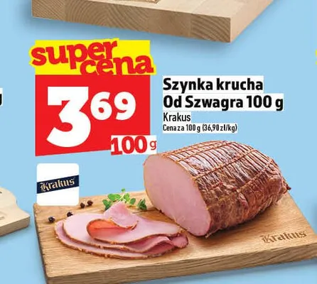 Szynka krucha Od Szwagra Krakus promocja w TOPAZ