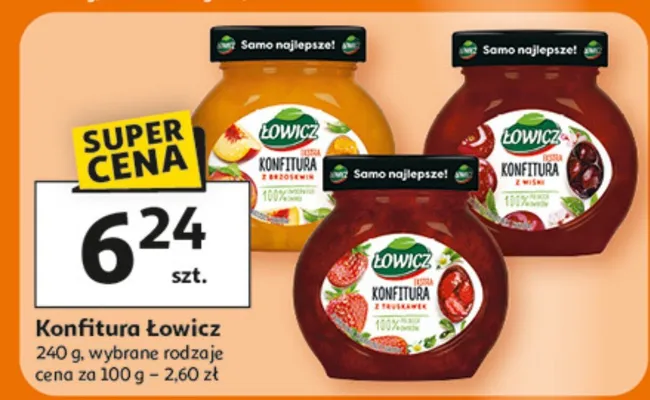 Konfitura Łowicz promocja w Auchan