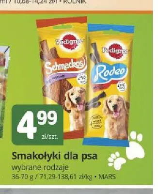 Smakołyki dla psa Pedigree Rodeo promocja w Marketvita