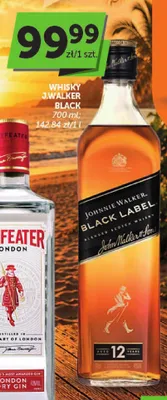 Whisky Johnnie Walker Black Label promocja w Groszek