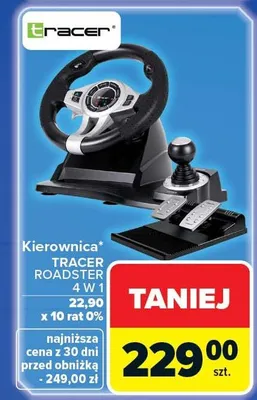 Kierownica Roadster 2w1 promocja w Carrefour