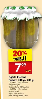 Ogórki kiszone promocja w Twój Market