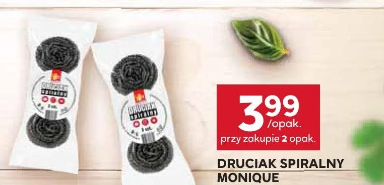 Druciak spiralny Monique promocja w Stokrotka