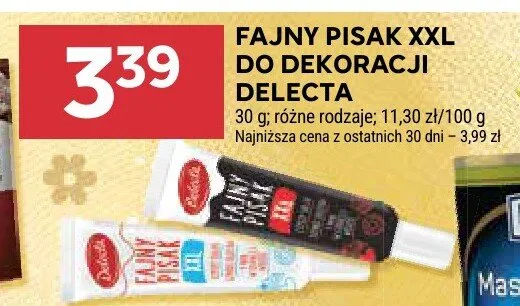 Pisak fajny XXL do dekoracji promocja w Stokrotka
