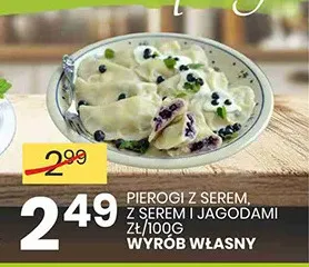 Pierogi z serem promocja w Wafelek
