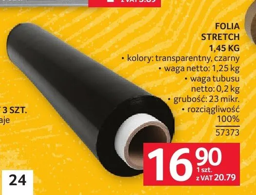 Folia stretch promocja w Selgros