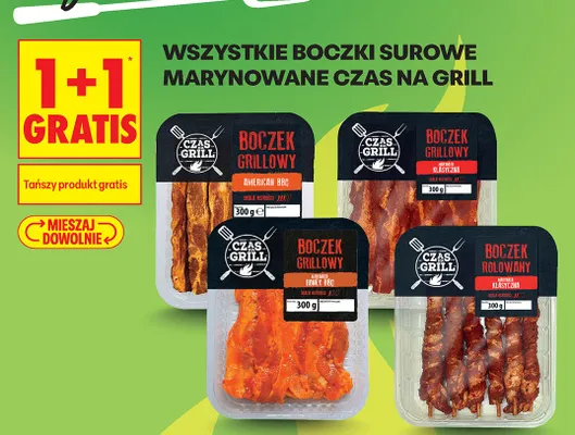 Wszystkie boczki surowe marynowane promocja w Biedronka