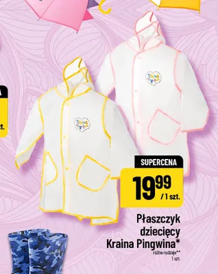 Płaszczyk dziecięcy Kraina Pingwina promocja w POLOmarket