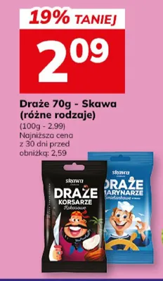 Drażę 70g (różne rodzaje) promocja w Hitpol