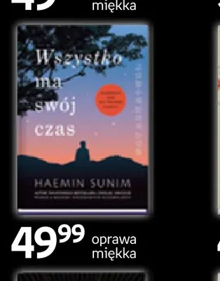 Książka Wszystko ma swój czas Haemin Sunim promocja w Empik
