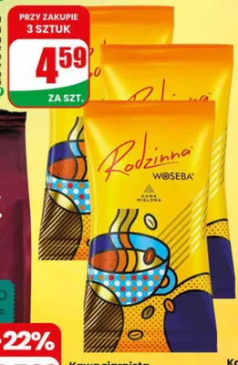 Kawa mielona Rodzinna promocja w Dino