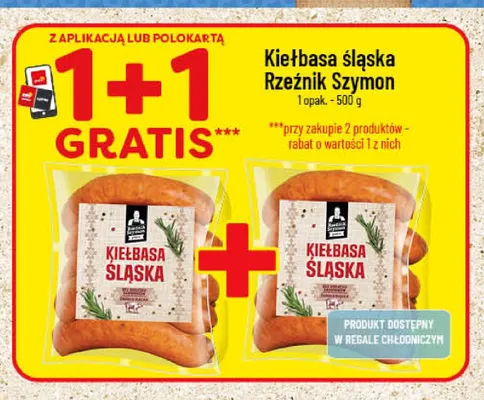 Kiełbasa śląska Rzeźnik Szymon promocja w POLOmarket