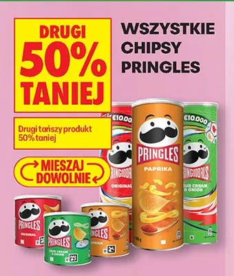 Chipsy Pringles promocja w Biedronka