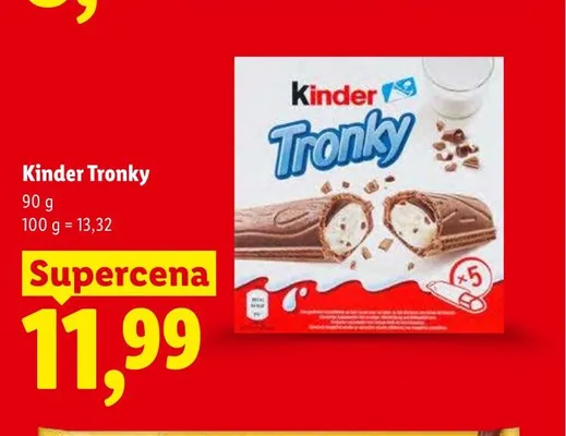 Kinder Tronky promocja w Lidl