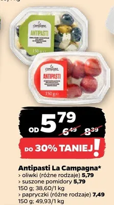 Antipasti papryczki, różne rodzaje promocja w Netto